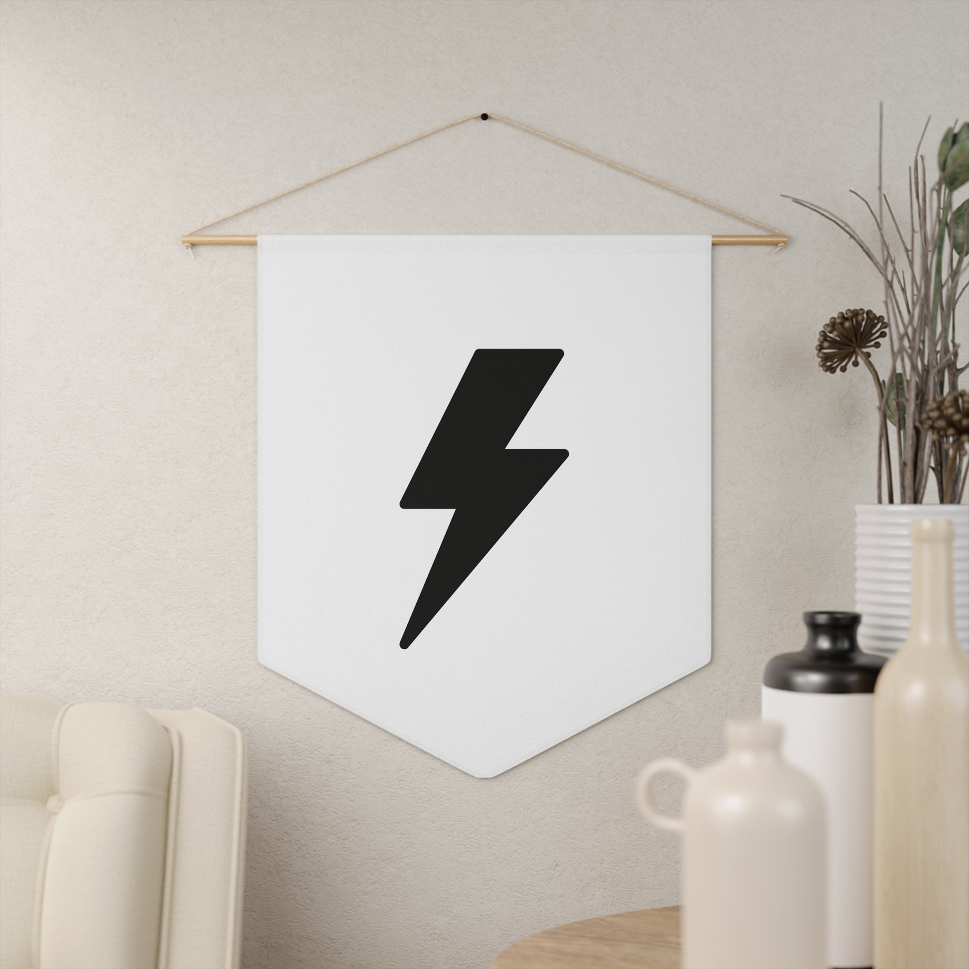 lightning bolt banner