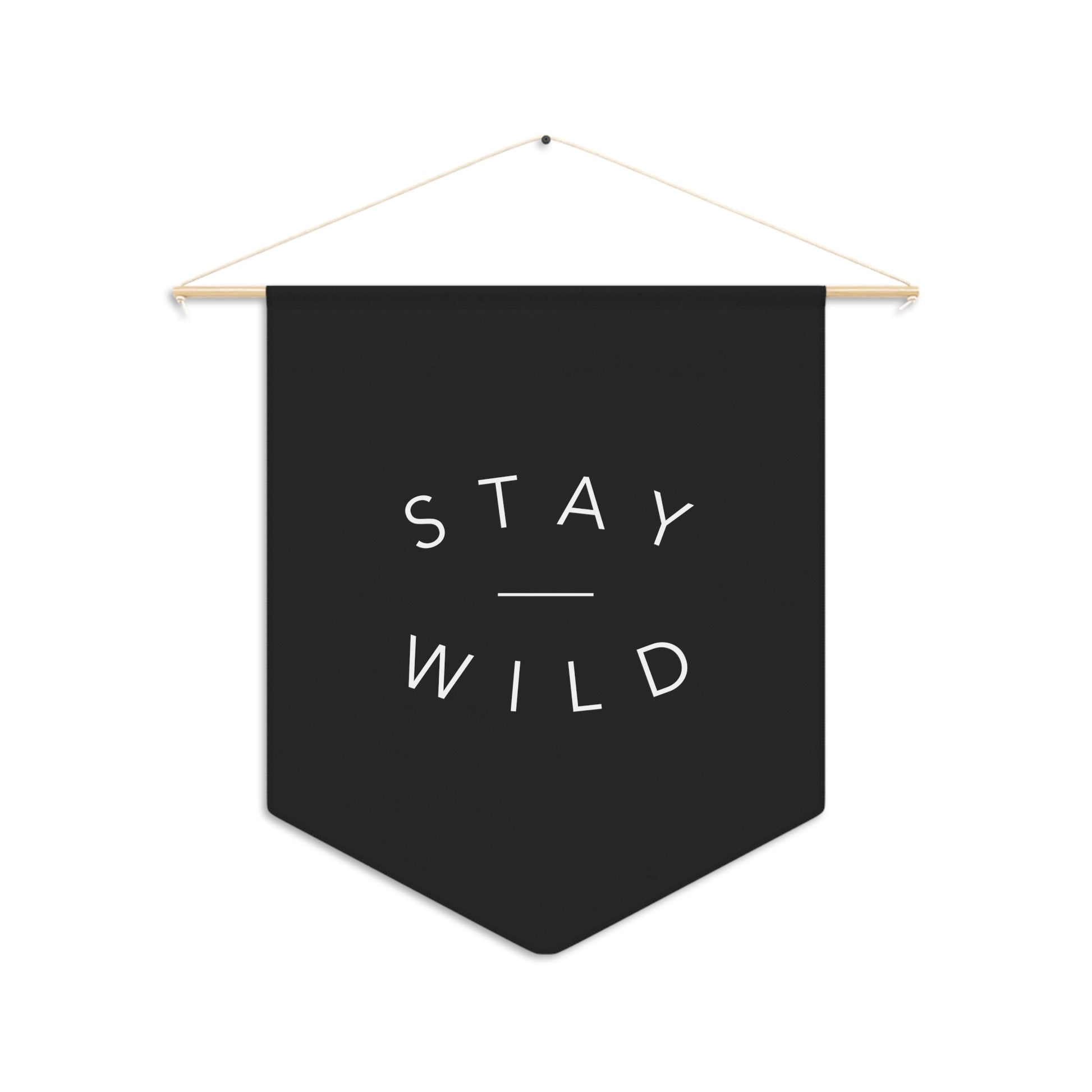 stay wild modern nursery banner