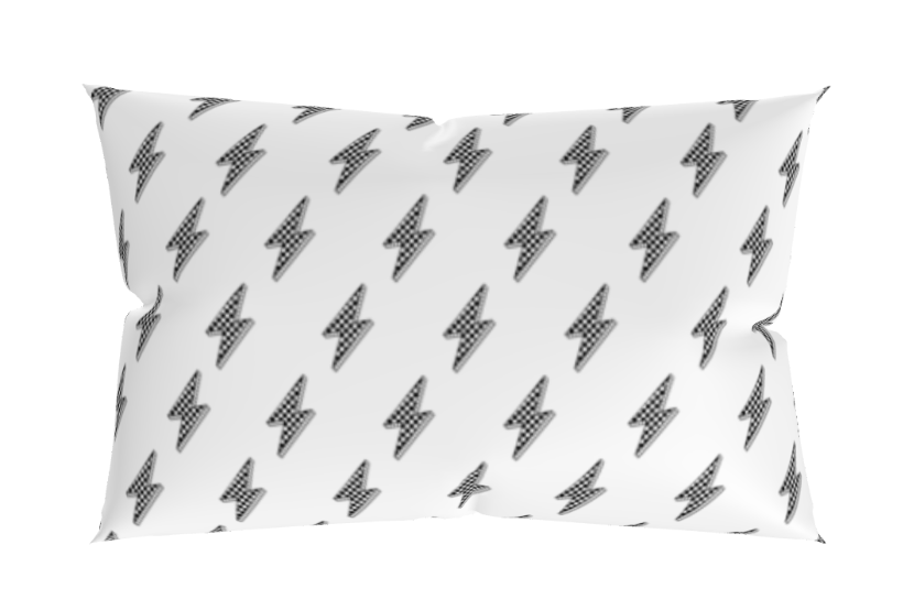 lightning bolt pillow case