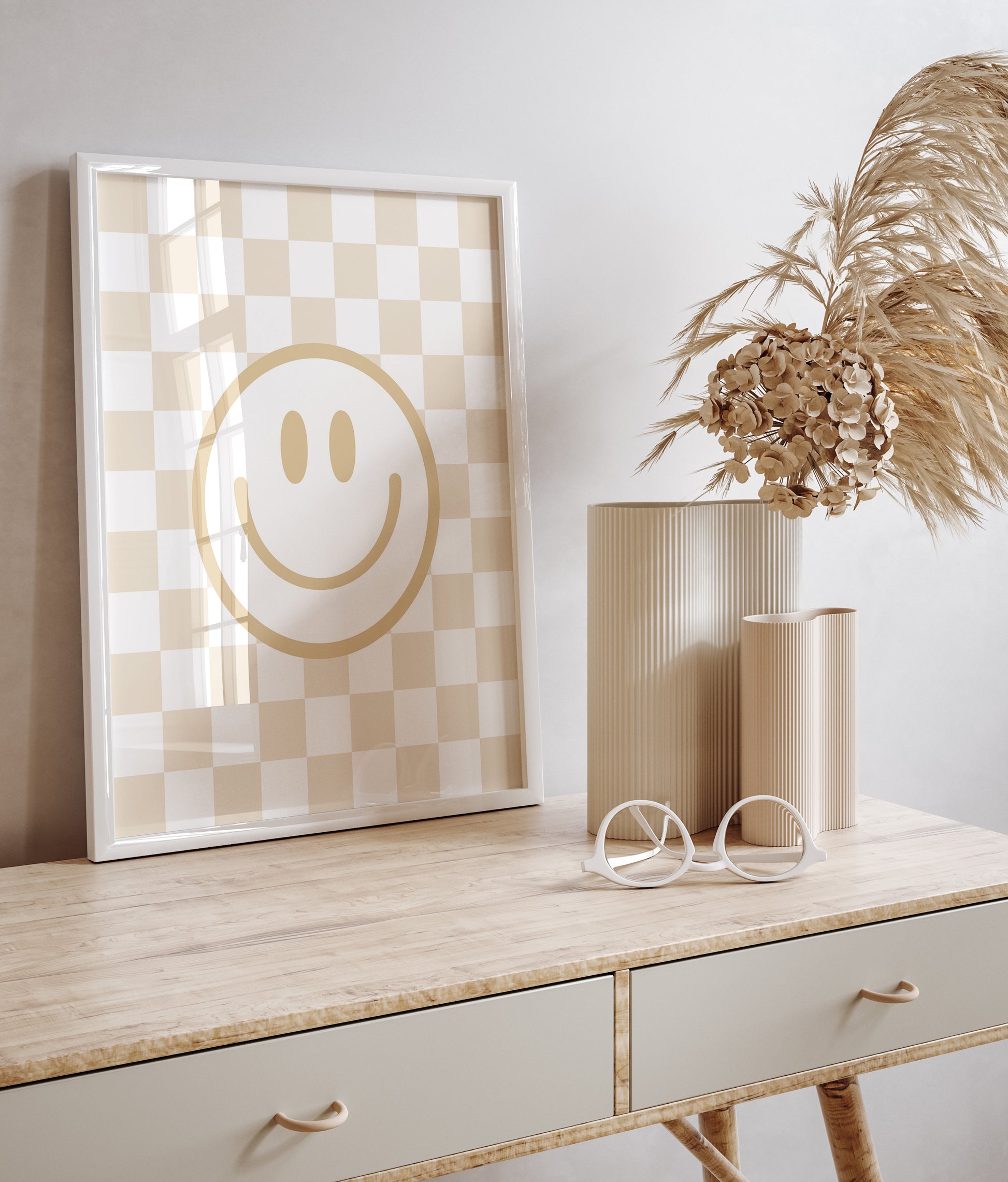 smiley face decor