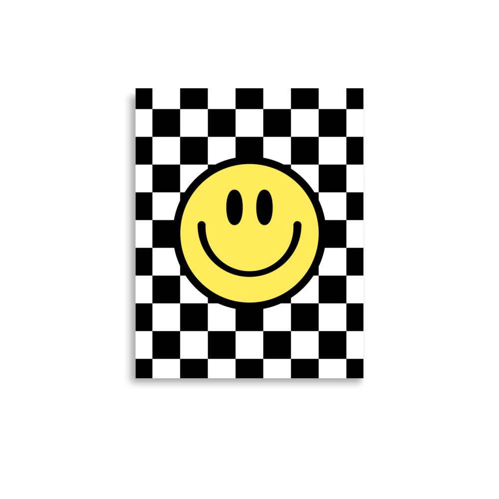 smiley face poster