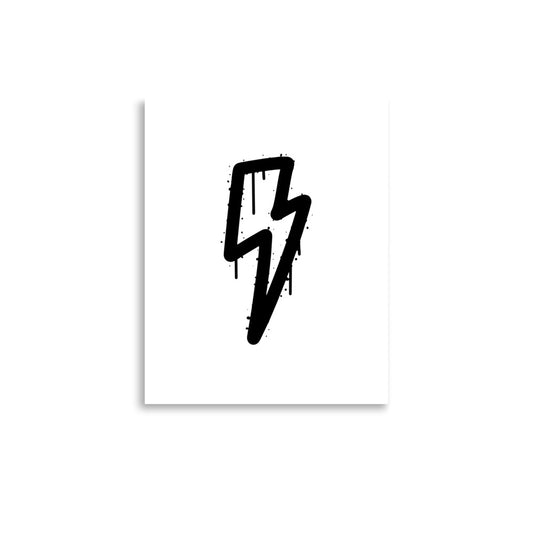 Lightning Bolt Art Print