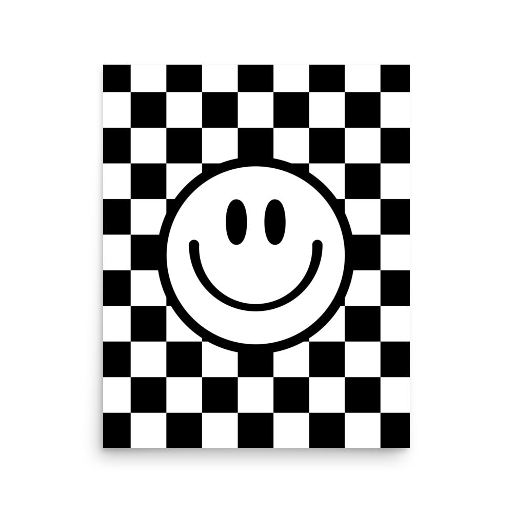 smiley face poster