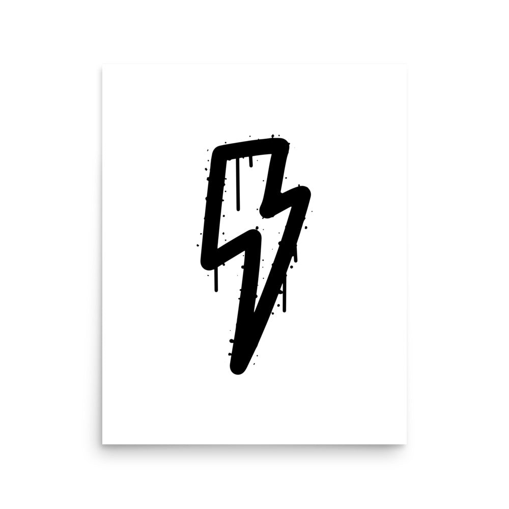 Lightning Bolt Art Print