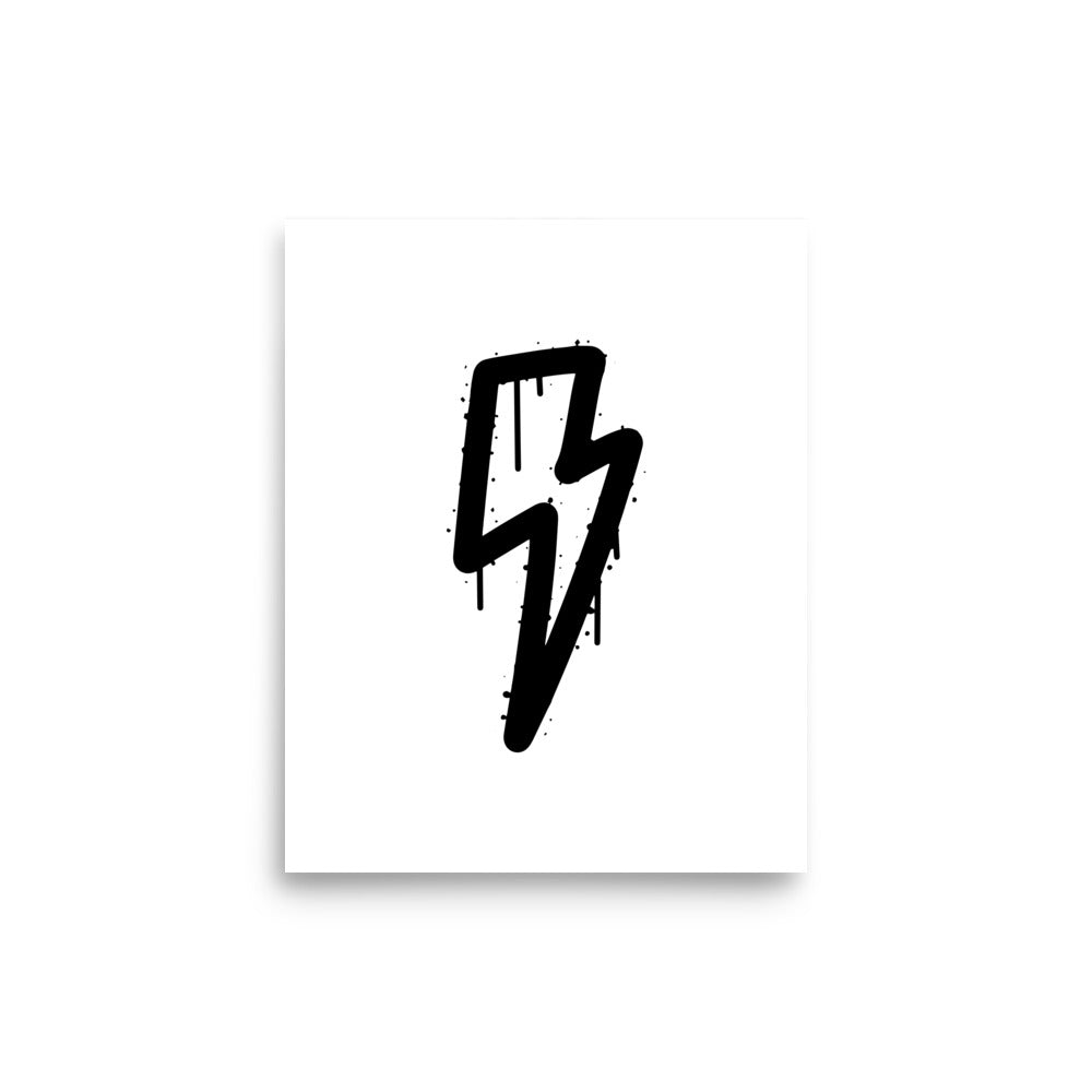 Lightning Bolt Art Print